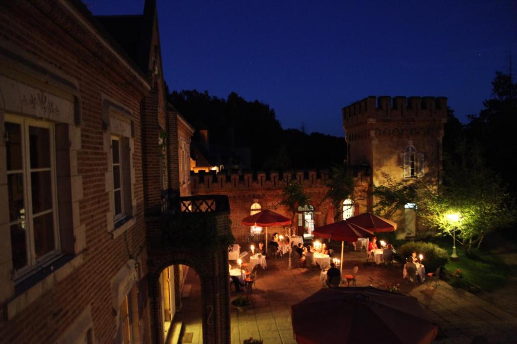 Hostellerie Du Chateau Les Muids La Ferté-Saint-Aubin Exterior foto